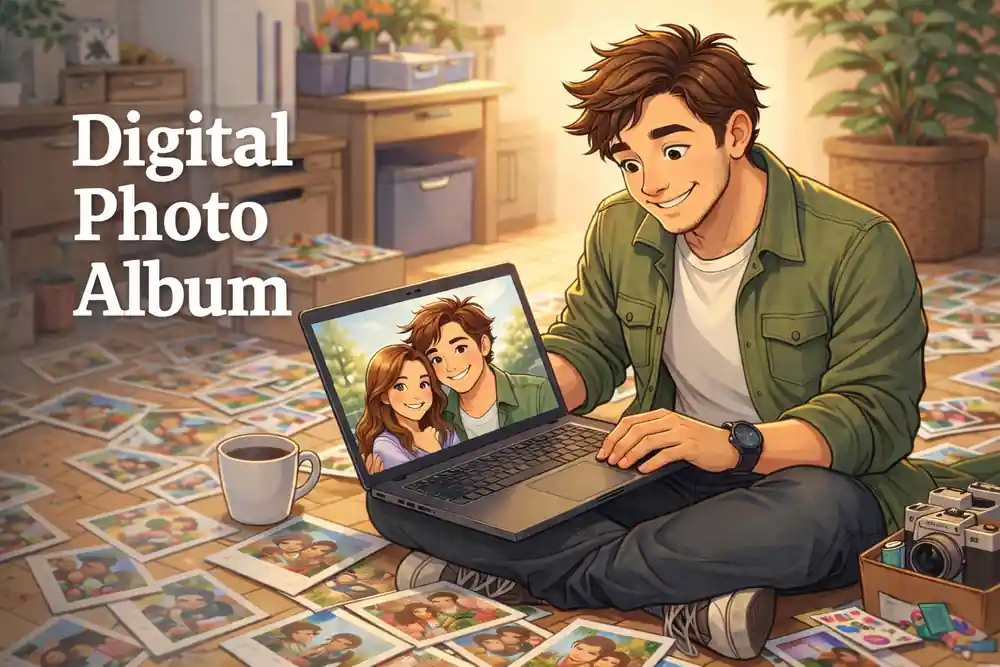 Digitales Fotoalbum: Wie moderne Technologien die Fotoaufbewahrungskultur verändern