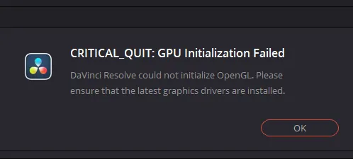 DaVinci Resolve довольно требователен к железу