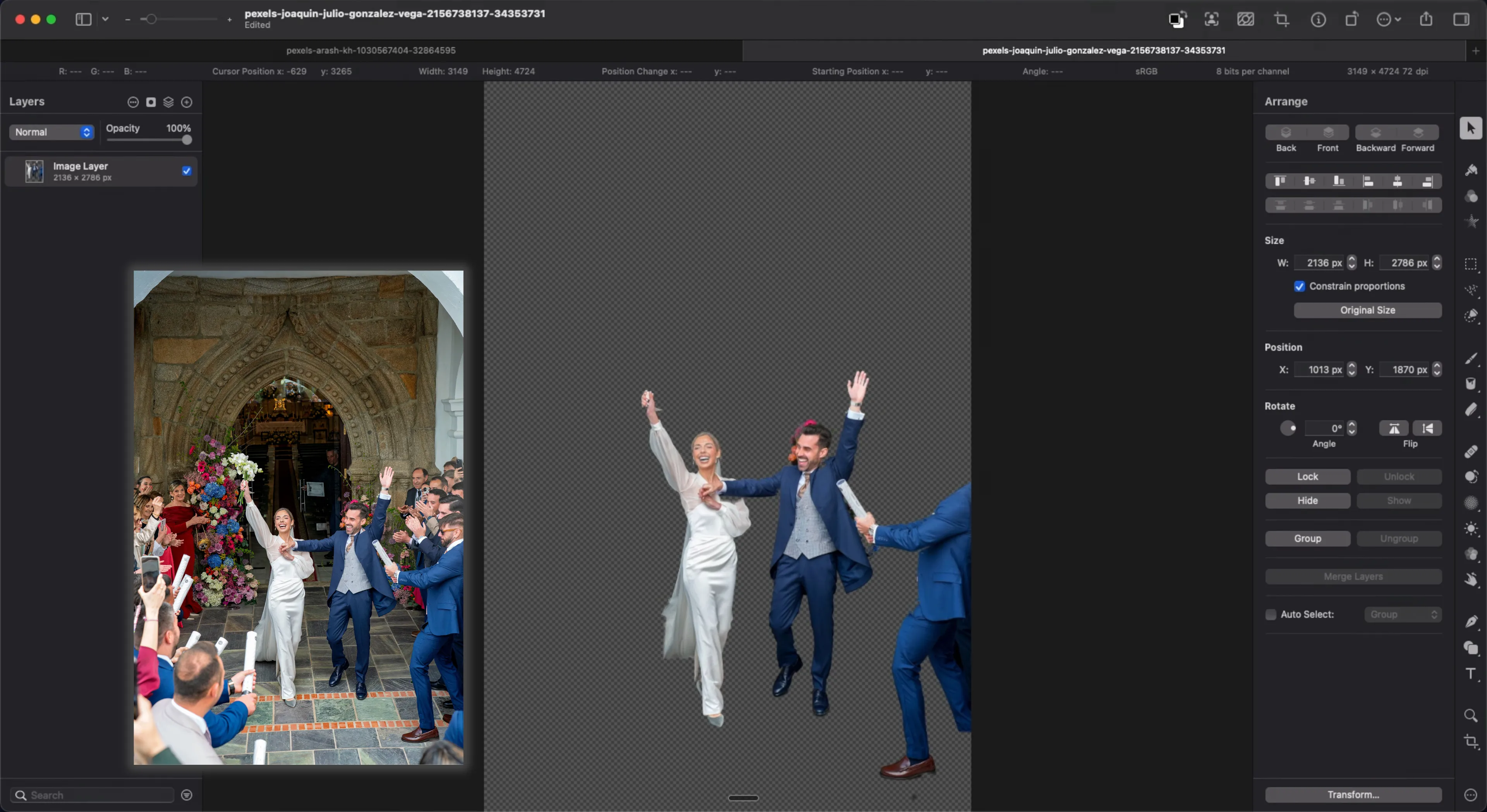 Flaws in how the Background Removal tool works in Pixelmator Pro