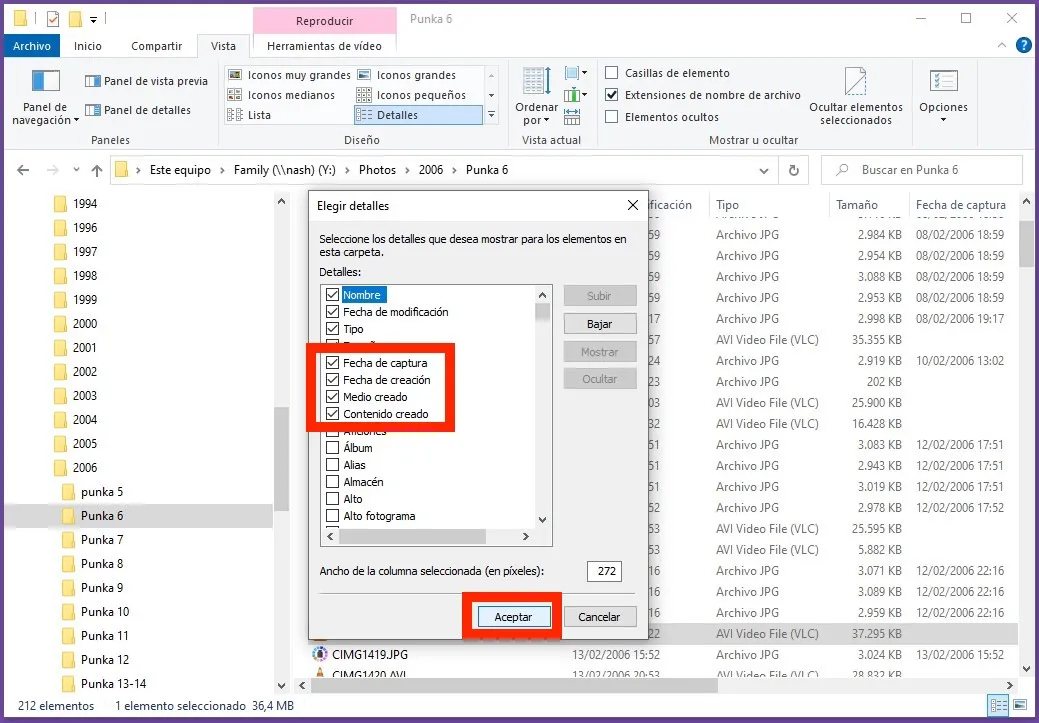 Hinzufügen weiterer Datumsspalten