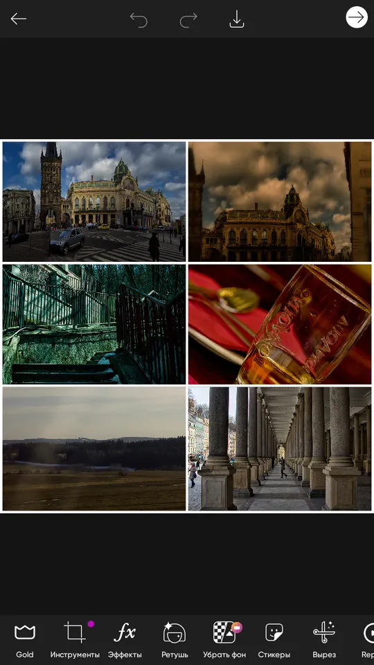 Funktionen der Picsart KI-Foto-Editor-und Video-Collage-App