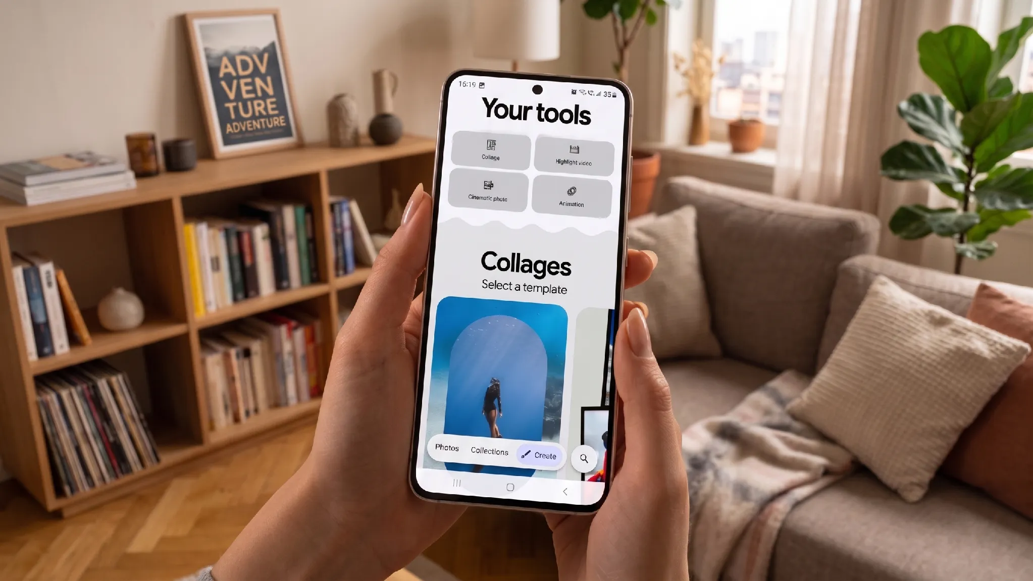 Google Photos mobile app interface