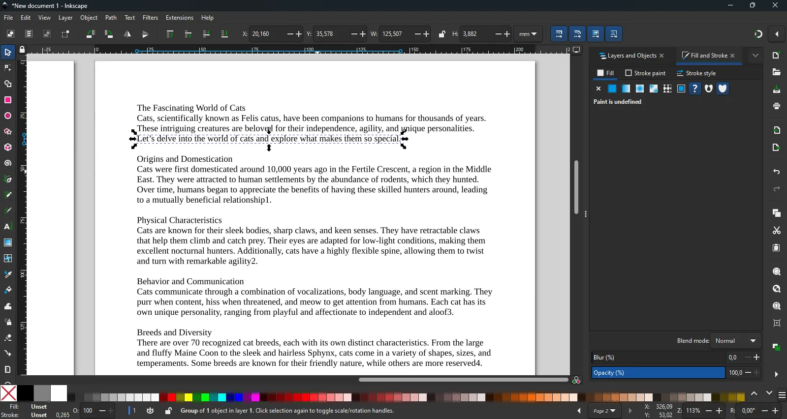 Comment modifier un PDF dans Inkscape