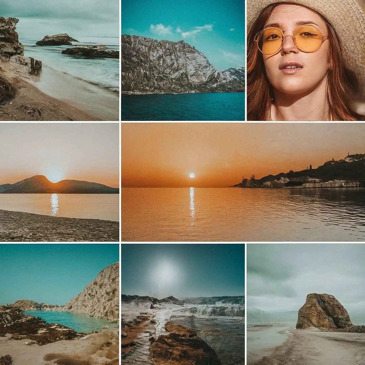 Un exemple de création d'un collage de photos de vacances