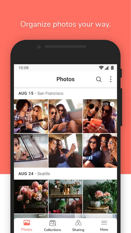Мобильное приложение «Synology Photos»