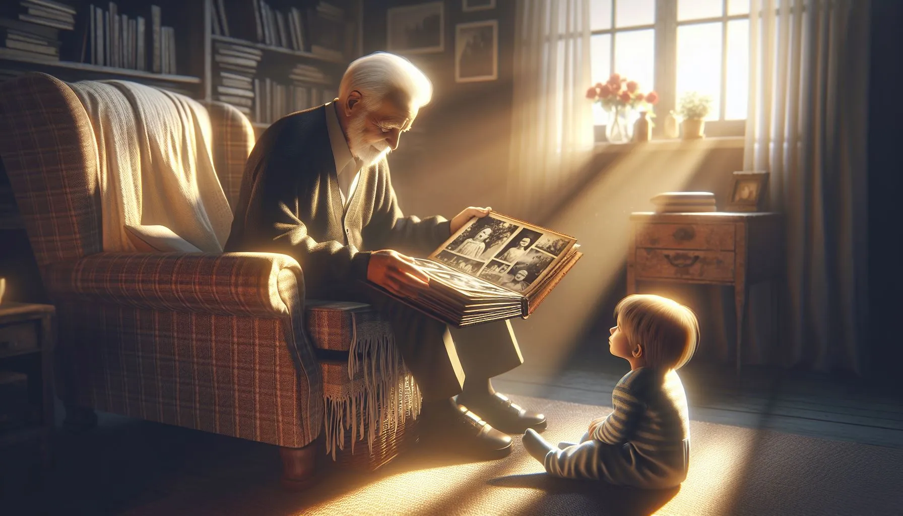 С  помощью семейного фотоархива можно рассказать ребенку об истории его рода