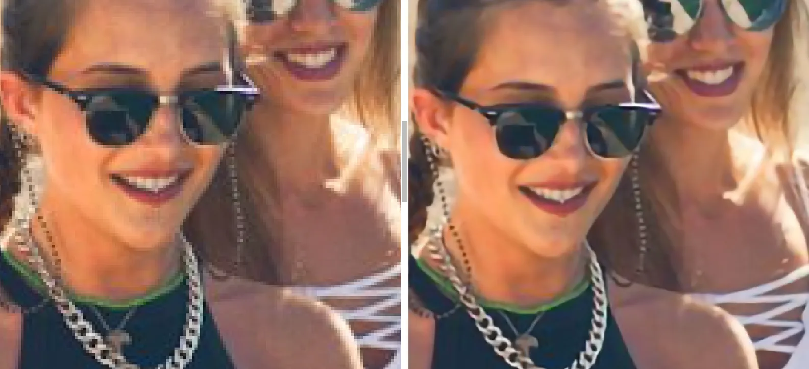 Пример работы инструмента по увеличению разрешения изображения Preserve Details 2.0 в Photoshop