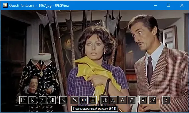 Экран приложения JPEGView
