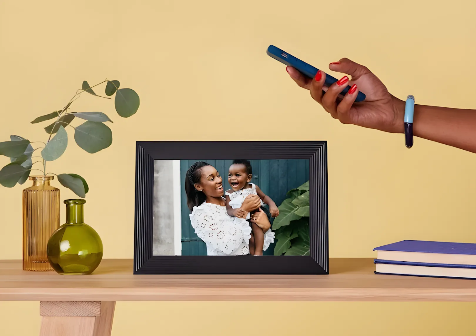 Gérez votre album numérique Aura depuis votre smartphone