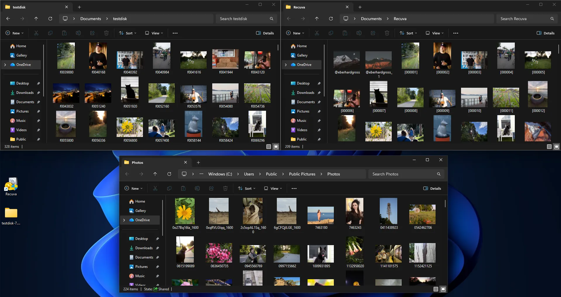 Сравнение результативности программ для восстановления фотографий