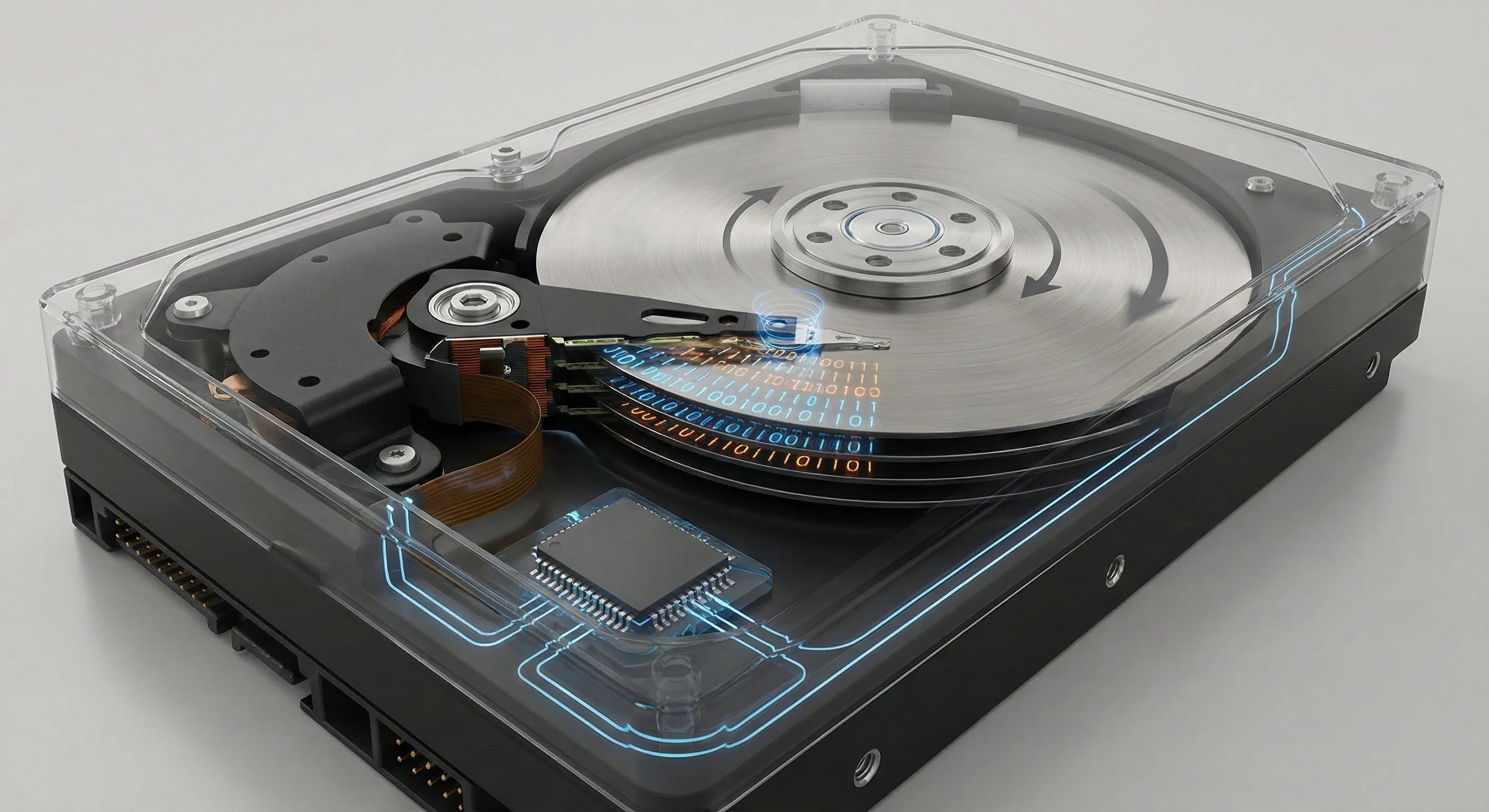 Визуализация хранения данных на HDD