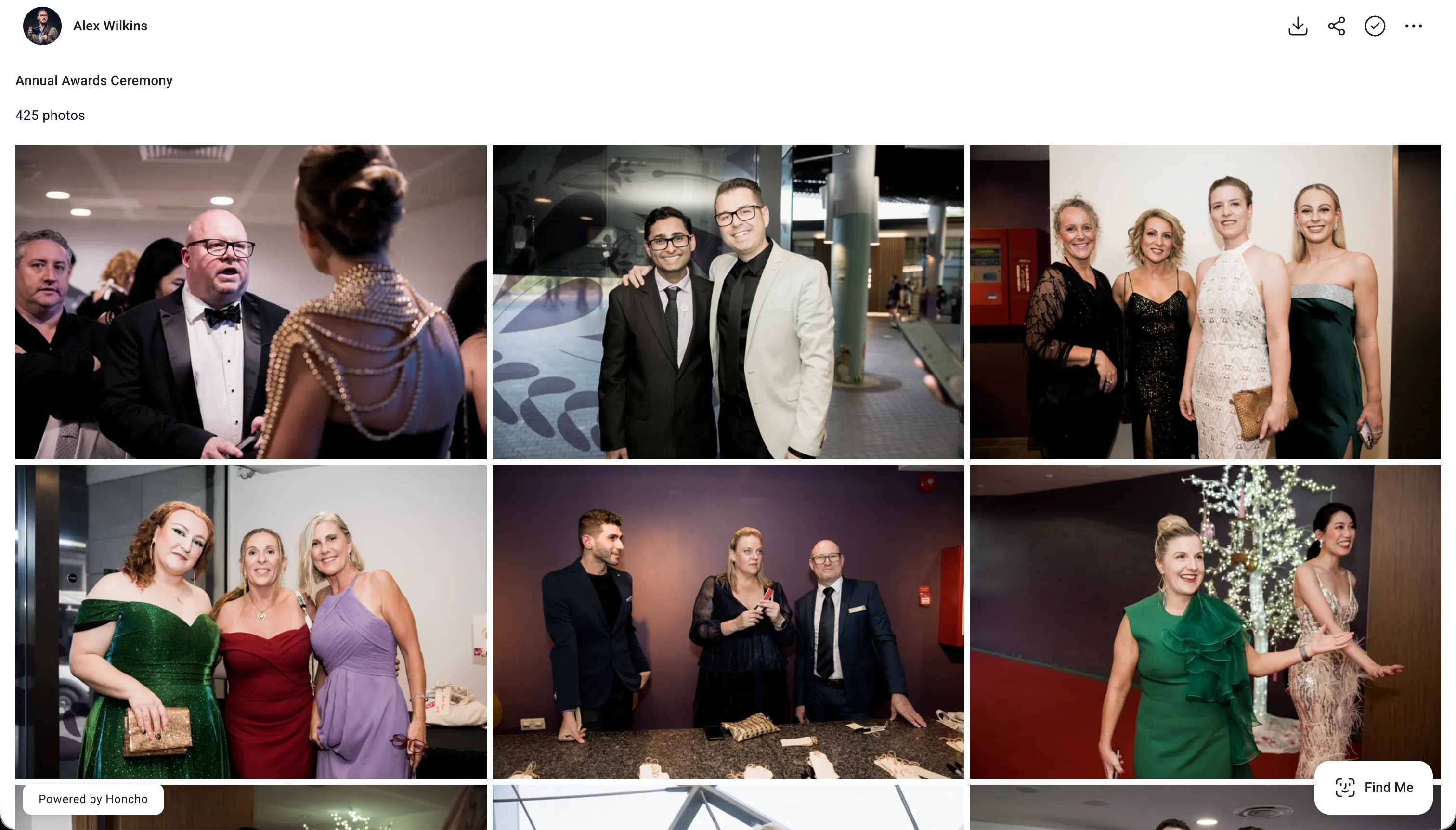 Honcho shared gallery
