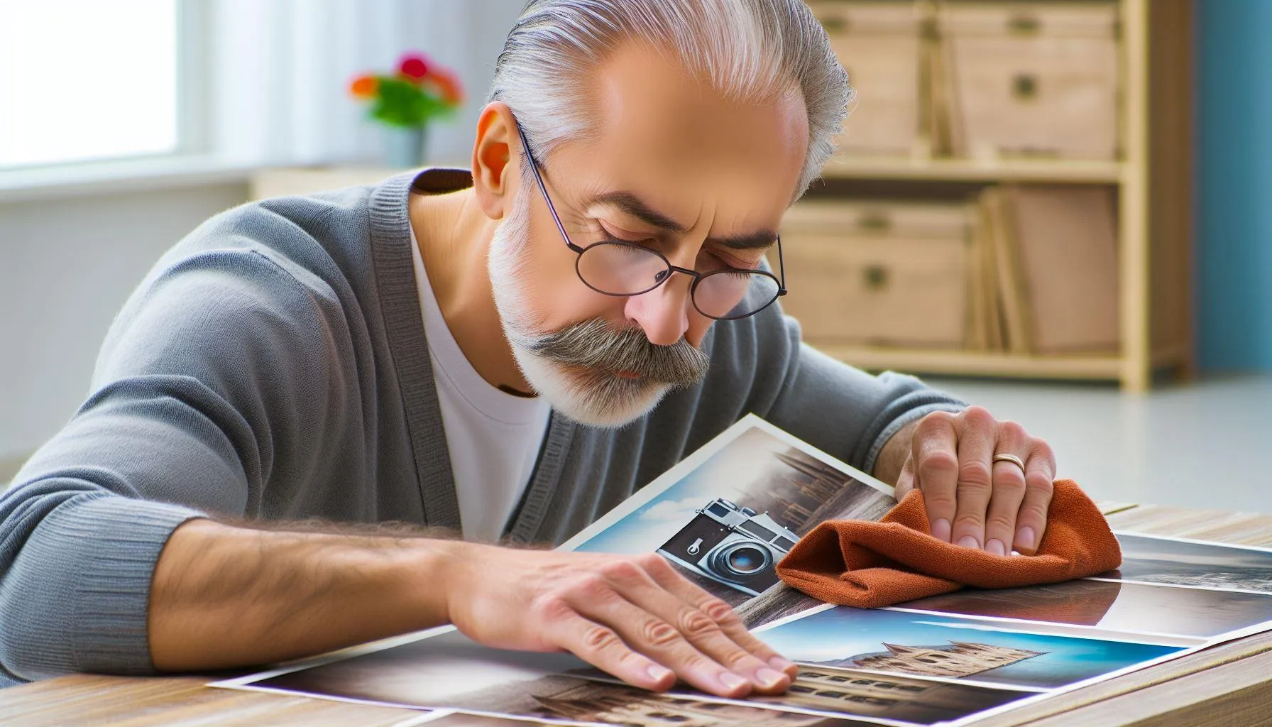 Запылённые фотографии есть смысл аккуратно почистить перед оцифровкой